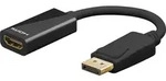 Goobay DisplayPort/HDMI 0,1 m HDMI Typ A (Standard) Schwarz