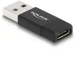 DeLOCK USB 3.2 Gen 2 Adapter USB Typ-A Stecker zu USB Type-C Buchse aktiv schwarz