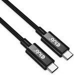 CLUB3D CAC-1579 USB Kabel USB4 Gen 3x2 3 m USB C 40 Gbit/s 240 W Schwarz