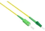 Alcasa LW-S910LASA InfiniBand/Glasfaserkabel 10 m LC SC Gelb