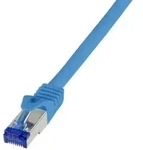 LogiLink C6A016S Netzwerkkabel Blau 0,25 m Cat6a S/FTP (S-STP)