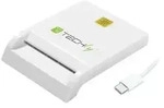 Techly I-CARD-CAM-USB2TYC Smart-Card-Leseger&auml;t Drinnen USB USB 2.0 Wei&szlig;