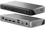 ALOGIC DX3 Kabelgebunden USB 3.2 Gen 1 (3.1 Gen 1) Type-C Schwarz, Grau