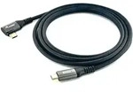 Equip USB 2.0 C auf C 90&deg; abgewinkeltes Kabel, Stecker/Stecker, 3,0 m, 100 W...