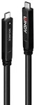 Lindy 43333 USB Kabel USB 3.2 Gen 1 (3.1 Gen 1) 10 m USB C Schwarz