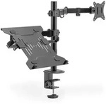Digitus Single Monitorhalterung & Notebookhalterung, 1x32", 2x 9 kg