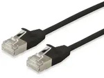 Equip Cat.6A F/FTP Slim-Patchkabel, 1.0m, Black