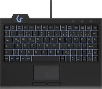 Keysonic 60961, KeySonic KSK-3210ELU (DE), Super-Mini Tastatur,