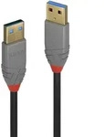 Lindy 36752 USB Kabel USB 3.2 Gen 1 (3.1 Gen 1) 2 m USB A 5 Gbit/s Schwarz