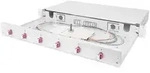 Digitus LWL Splei&szlig;box, 1HE, best&uuml;ckt, 6x LC DX, OM4
