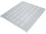 Intellinet 19" Fachboden zur Festmontage, 1 HE, 525 mm Tiefe, grau