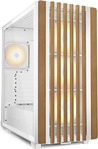 Sharkoon REBEL C70G RGB Full Tower Wei&szlig;, Holz