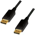 LogiLink CD0103 DisplayPort-Kabel 5 m Schwarz