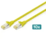 Digitus CAT 6A S/FTP Patchkabel, 10 St&uuml;ck