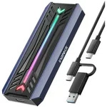 Inateck FE2024 SSD-Geh&auml;use Schwarz, Grau M.2