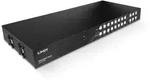Lindy 38334 Matrixschalter AV-Matrix-Umschalter Eingebautes Display 43 W