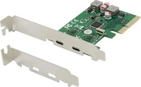Conceptronic EMRICK08G, Conceptronic EMRICK 2-Port USB 3.2 Gen 2 Typ-C