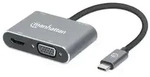 Manhattan 130691 laptop-dockingstation & portreplikator Kabelgebunden USB 3.2 Gen 1