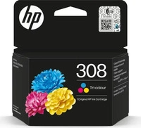 HPI 7FP20UE#LS1, HPI HP 308 Cyan/Magenta/Gelb Original Druckerpatrone