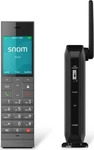 Snom 7006, snom HM201 IP-DECT-Hoteltelefon Bundle mit Basistation und Mobilteil