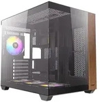 Antec CX800 Midi Tower Schwarz, Holz