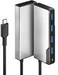 ALOGIC UCFUUA-SGR Schnittstellen-Hub USB 3.2 Gen 1 (3.1 Gen 1) Type-C 5000 Mbit/s