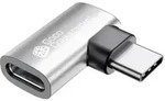 Alcasa USB-AD400 Kabeladapter USB 4.0 Gen.3x2 USB-C Silber