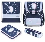Herlitz Loop Plus Unicorn Dreams Schulranzen-Set M&auml;dchen Polyester Dunkelblau,...