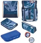 Herlitz FiloActive XL Plus TechMech Schulranzen-Set Junge Polyester Blau, Orange