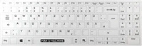 Baaske ICF/DE/W5, Baaske Medical 2010971 Tastatur Medizinisch USB QWERTY Deutsch