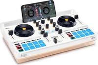 Hercules 4780942, Hercules MIX ULTRA Digital Vinyl System (DVS) Scratcher Wei&szlig;