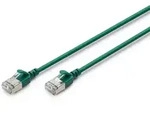 Digitus CAT 6A F-FTP Slim Patchkabel, 1,5m, Gr&uuml;n