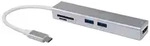 Equip 5-in-1-USB-C-Multifunktionale adapter, HDMI , USB 3.0, TF/Micro SD