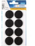 HERMA 15003 Filzgleiter f&uuml;r M&ouml;bel 8 St&uuml;ck(e) Rund