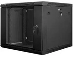 Lanberg WF01-6609-10B, Lanberg WF01-6609-10B Rack 9U Wandmontiertes Regal Schwarz