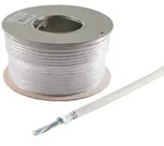 Cat. 5E Verlegekabel, F/UTP, grau, 50m