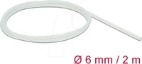 Delock 18928, DELOCK Schutzschlauch Glasfasergeflecht 2mx6mm wei&szlig;