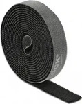 Delock 18383, DELOCK Klettband auf Rolle L 2 m x B 15 mm schwarz, Grundpreis: &euro;