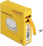 Delock 18362, DELOCK Kabelmarker Box, Nr: 8, gelb, 500 St&uuml;ck