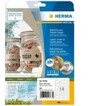 HERMA 10763 selbstklebendes Etikett Ellipse Permanent Braun 360 St&uuml;ck(e)