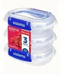 Sistema 881523 Lebensmittelaufbewahrungsbeh&auml;lter Rechteckig Container 0,18 l