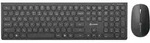 ALOGIC ASKBT3WC-DE Tastatur Maus enthalten Heimb&uuml;ro RF Wireless + Bluetooth...
