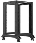 Lanberg OR01-6818-B Rack 18U Freistehendes Gestell Schwarz