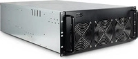 Inter-Tech 88887374, Inter-Tech IPC 4W40 Mining-Rack Schwarz