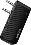 Logilink BT0061, LogiLink BT0061 Kabellose Audio-Transmitter 3,5 mm 7 m Schwarz