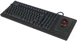 KeySonic KSK-8202ELU-T (DE), mechanische Full-Size Tastatur mit gro&szlig;em...