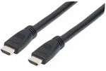 Manhattan High Speed HDMI-Kabel mit Ethernet-Kanal, CL3-zertifiziert f&uuml;r