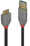 Lindy 36765 USB Kabel USB 3.2 Gen 1 (3.1 Gen 1) 0,5 m USB A Micro-USB B 5 Gbit/s