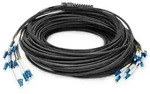 Digitus Vorkonfektionierte Glasfaser Universal Breakout Kabel, Singlemode OS2, 12