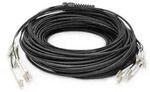 Digitus Vorkonfektionierte Glasfaser Universal Breakout Kabel, Multimode OM4, 8